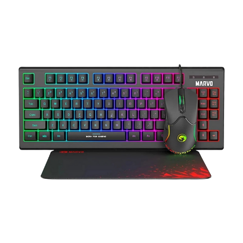 Marvo Scorpion CM310 Loot 30 3 in 1 RGB Wired Gaming UK Layout TKL Keyboard - Gaming Combo -